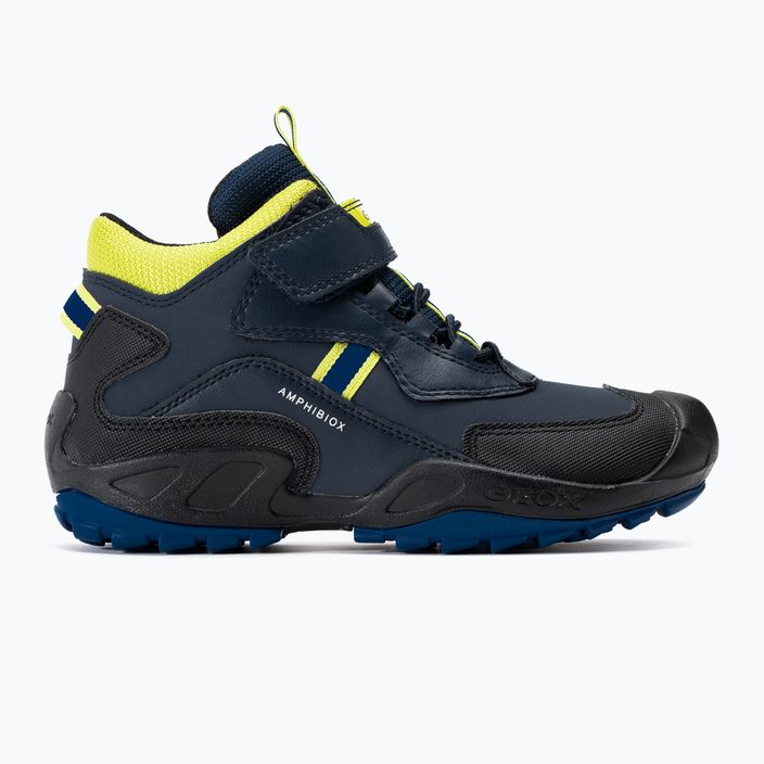 Geox junior shoes New Savage Abx navy/lime green 2