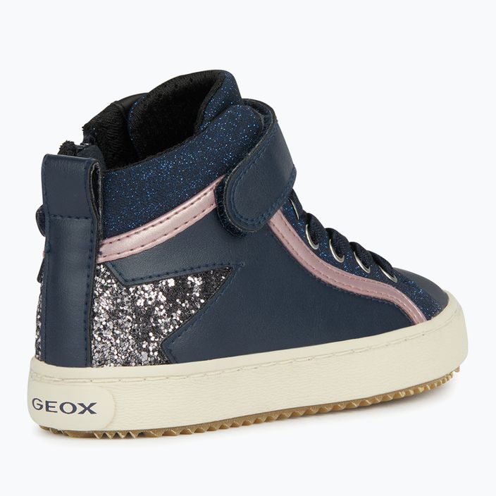 Geox Kalispera navy/dark silver children's shoes 10