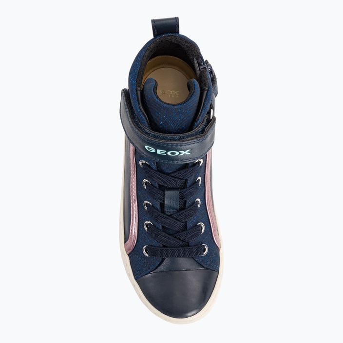 Geox Kalispera navy/dark silver children's shoes 6