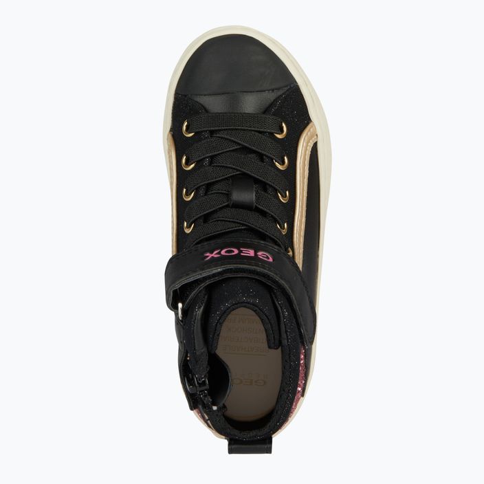 Geox Kalispera black/dark pink children's shoes 11
