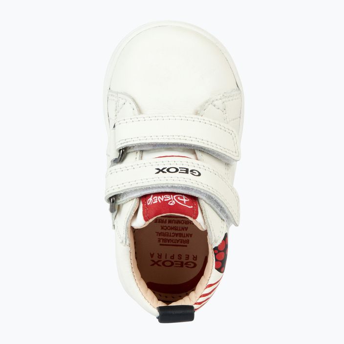 Geox Biglia white children's shoes 11