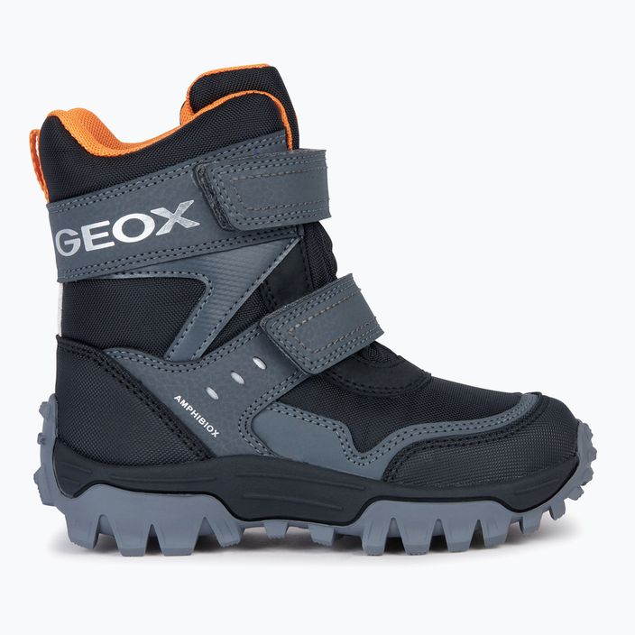 Geox Himalaya Abx junior shoes black/orange 8