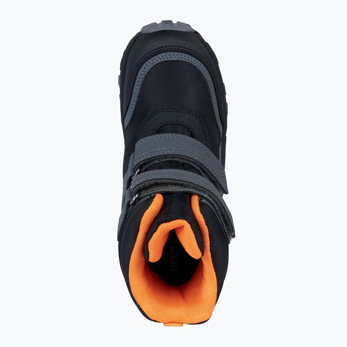Geox Himalaya Abx junior shoes black/orange 11
