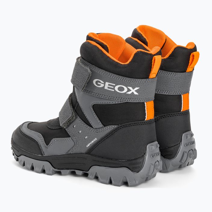 Geox Himalaya Abx junior shoes black/orange 3
