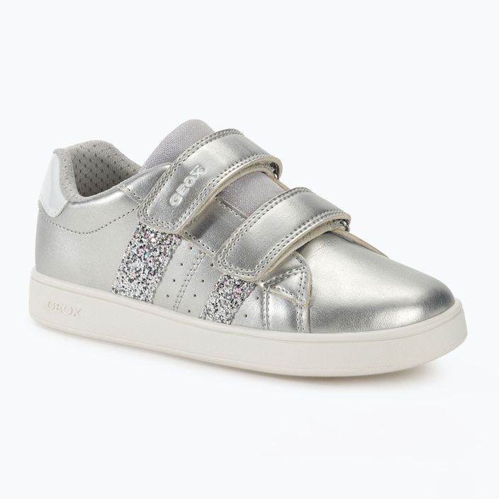 Geox Eclyper silver junior shoes