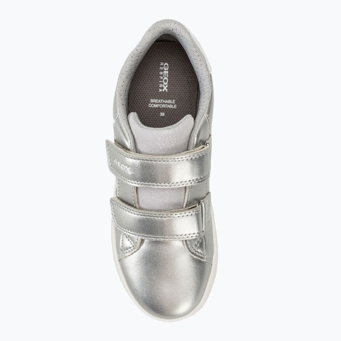 Geox Eclyper silver junior shoes 5