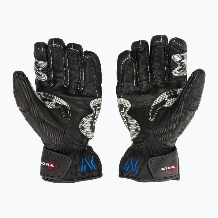 Level SQ CF ski glove pk black 2