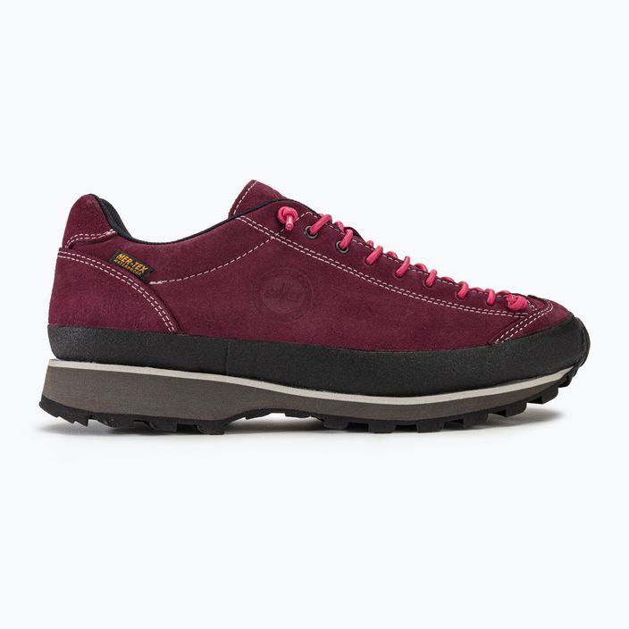 Women's hiking boots Lomer Bio Naturale Low Mtx cardinal/pink 2