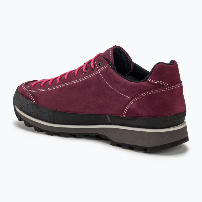 Women's hiking boots Lomer Bio Naturale Low Mtx cardinal/pink 3