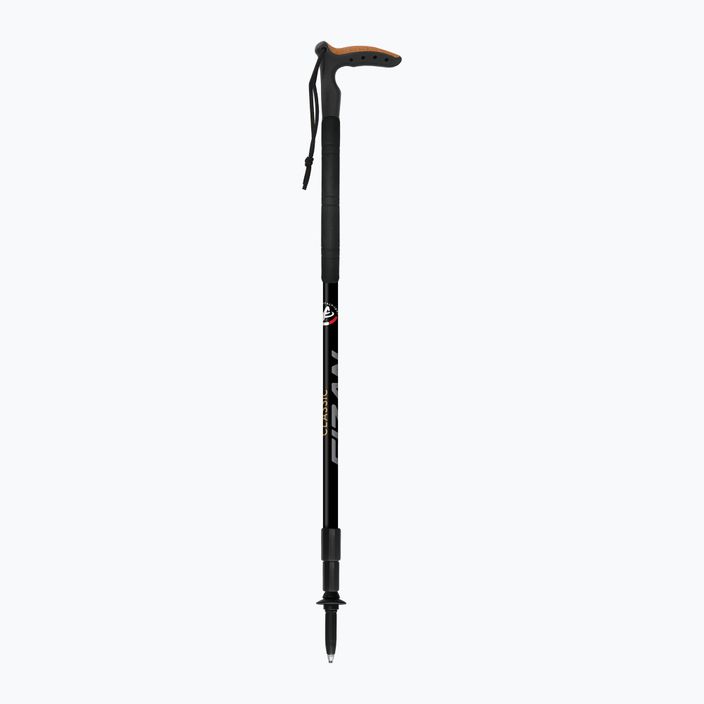 Fizan Classic hiking stick black S20 7504 5