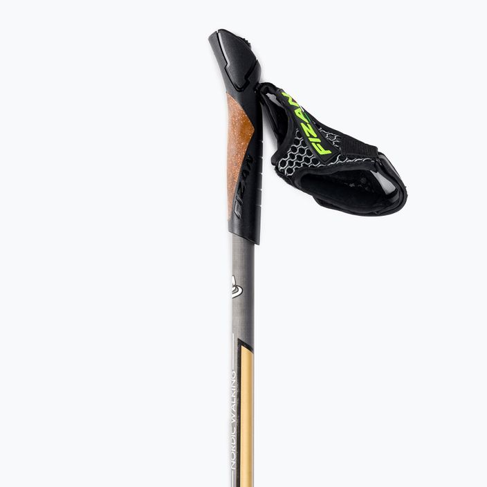 Fizan Runner nordic walking poles black and gold S22 CA04 2