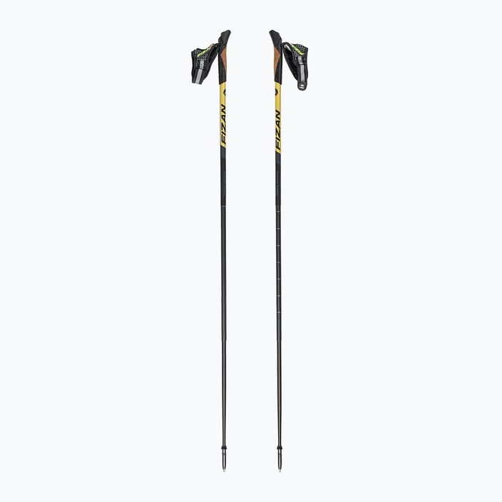 Fizan Lite nordic walking poles yellow S22 7108