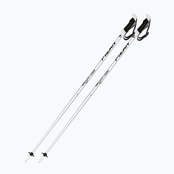 Fizan Action Pro white ski poles 4