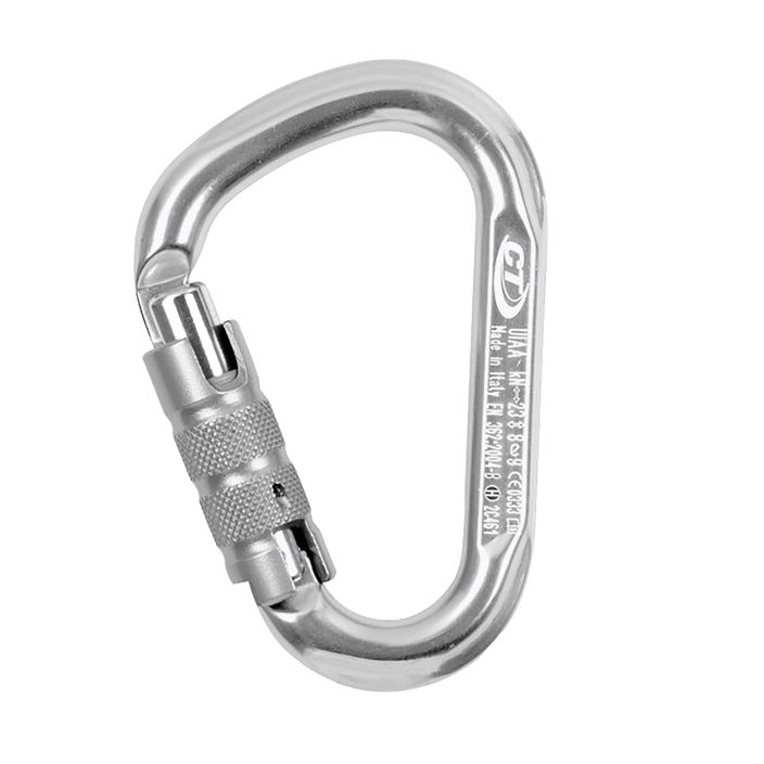 Climbing Technology Snappy TG carabiner silver 2