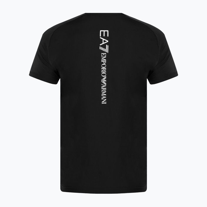 EA7 Emporio Armani Ventus7 Travel black T-shirt + shorts set 4