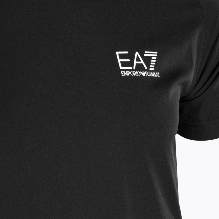 EA7 Emporio Armani Ventus7 Travel black T-shirt + shorts set 5