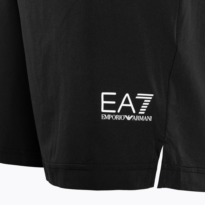 EA7 Emporio Armani Ventus7 Travel black T-shirt + shorts set 8