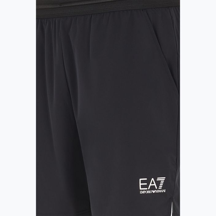 EA7 Emporio Armani Ventus7 Travel white/black T-shirt + shorts set 4