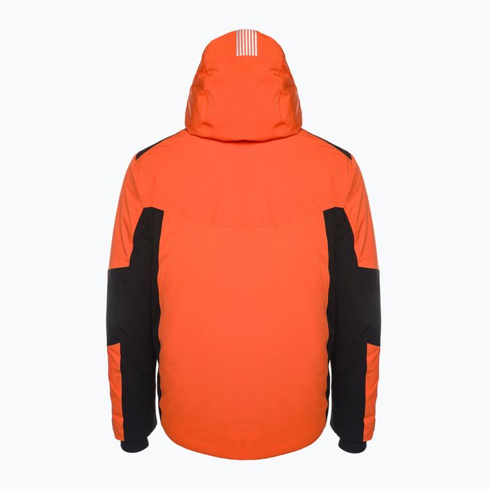 Men's EA7 Emporio Armani Giubbotto ski jacket 6RPG07 fluo orange 2