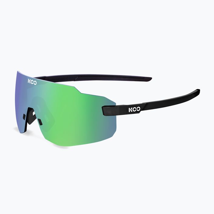 Koo Supernova black matt/green mirror sunglasses