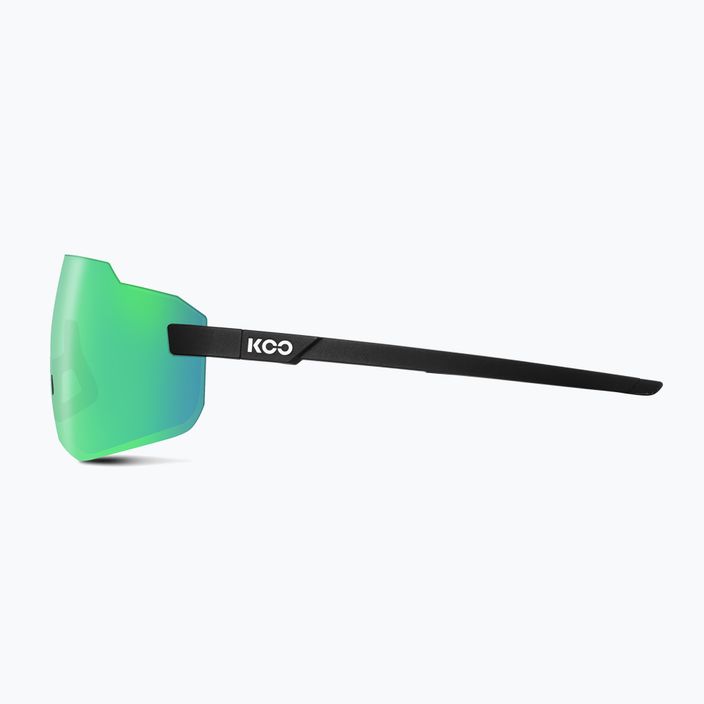 Koo Supernova black matt/green mirror sunglasses 3