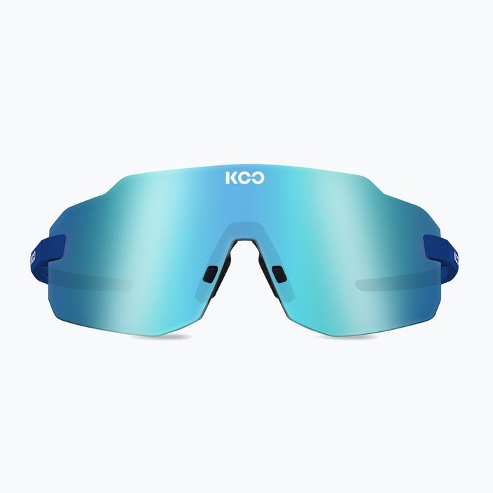 Koo Supernova blue matt/turquoise mirror sunglasses 2