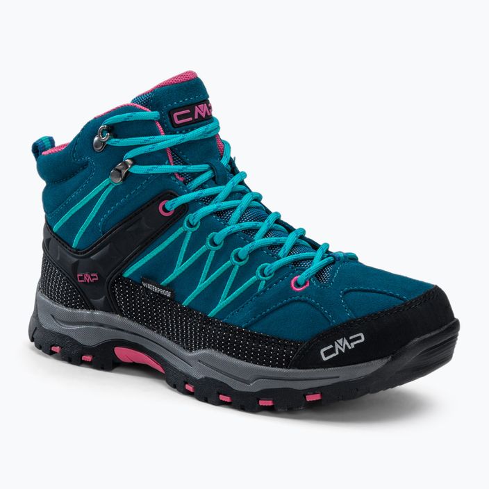 CMP Rigel Mid children's trekking boots blue 3Q12944J