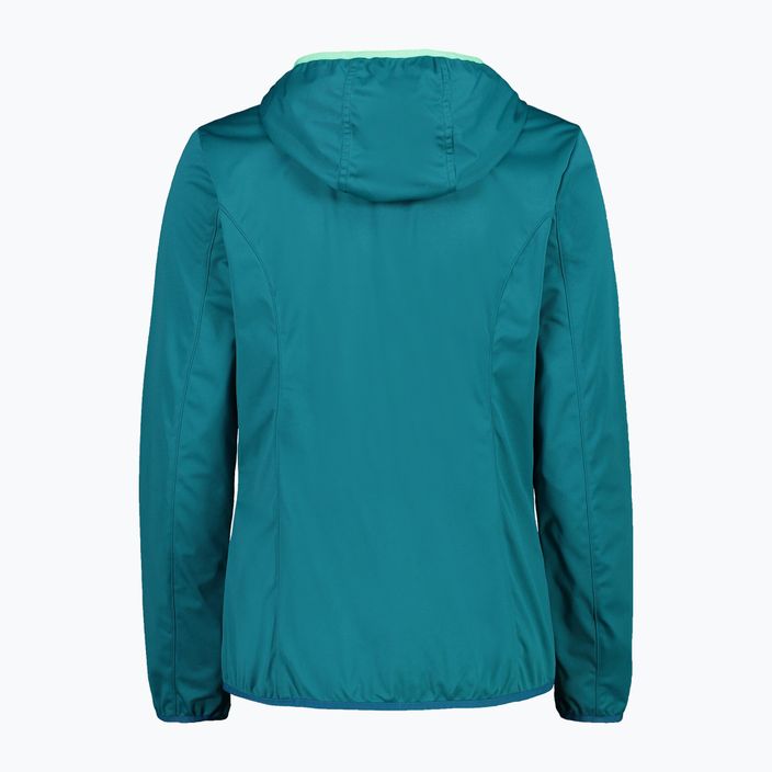 CMP women's softshell jacket green 31A5276/E982 3