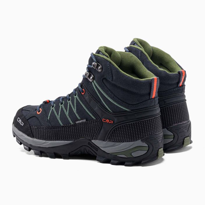 Men's trekking boots CMP Rigel Mid Wp grey 3Q12947/51UG 3