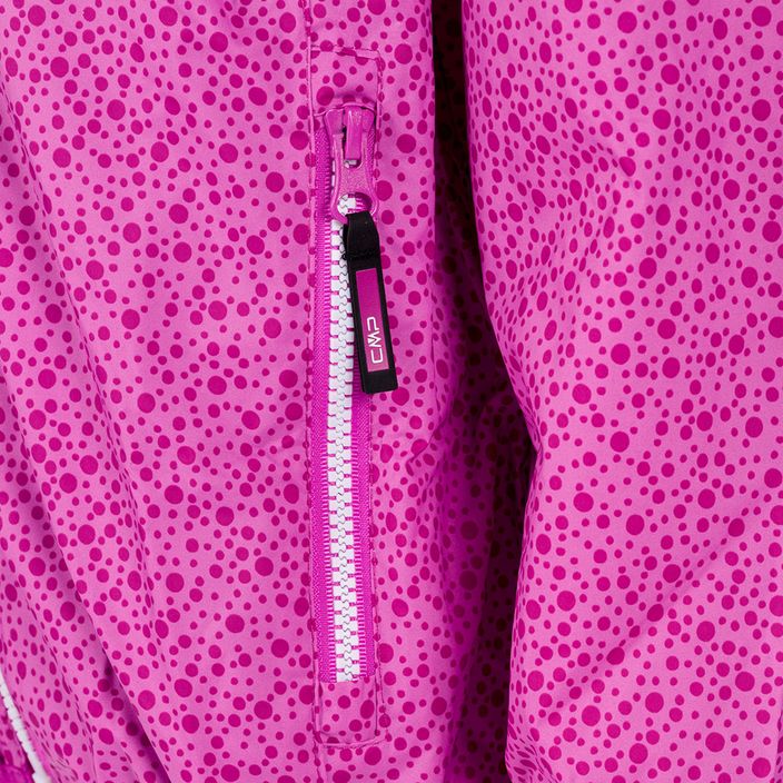CMP Rain Fix children's rain jacket dark pink 31X7295/H786 5