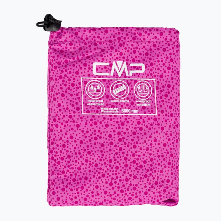 CMP Rain Fix children's rain jacket dark pink 31X7295/H786 6