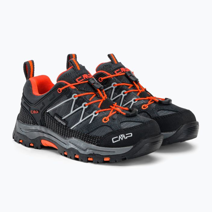 CMP children's trekking boots Rigel Low Wp grey 3Q54554/47UG 4