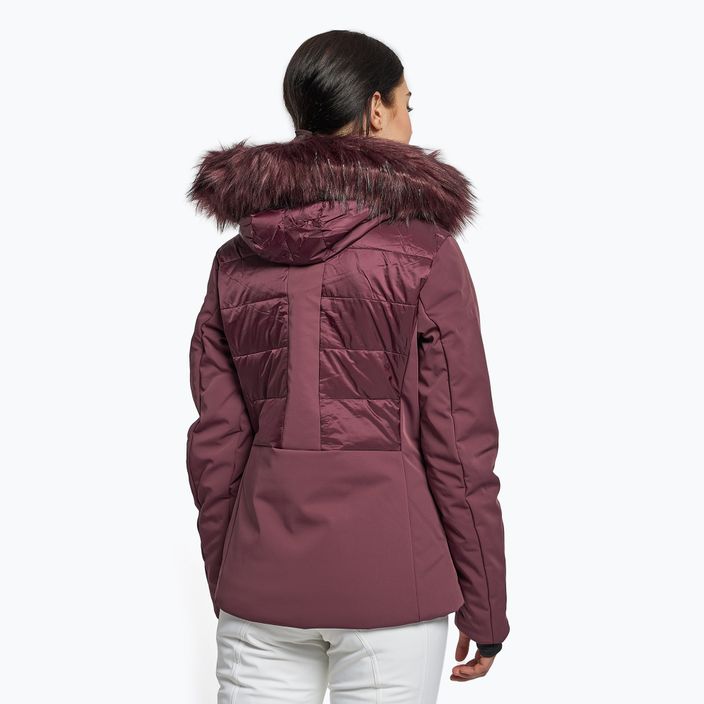 CMP women's ski jacket maroon 31W0066F/H910 4