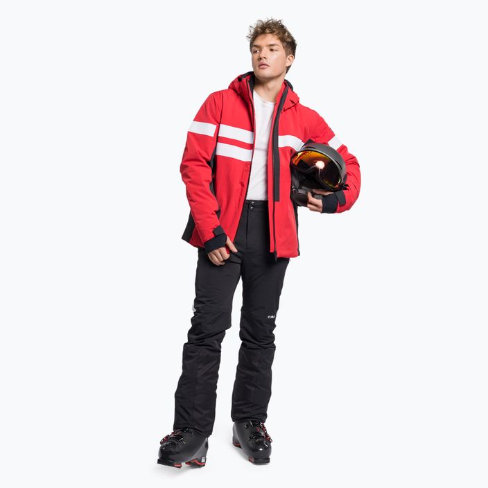 Men's CMP ski jacket red 31W0107/C580 2