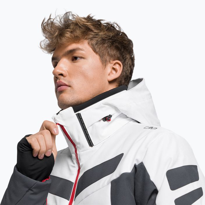 CMP men's ski jacket white 31W0327/A001 6
