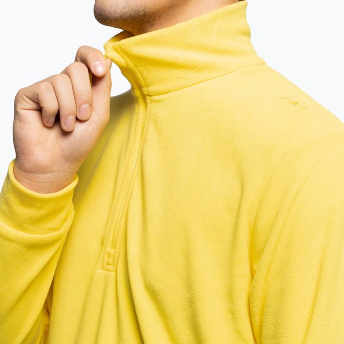 CMP men's ski sweatshirt yellow 3G28037N/R231 5