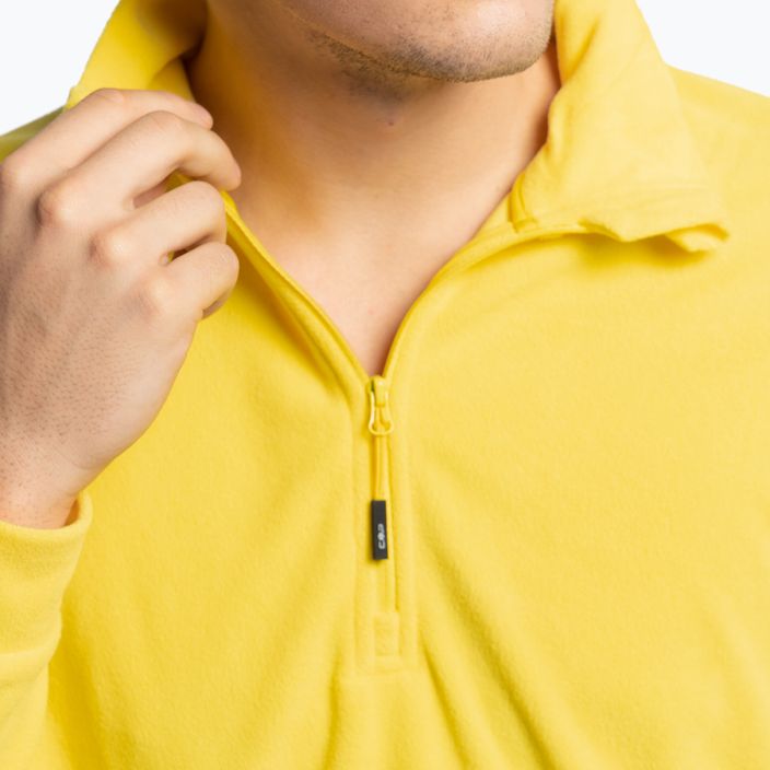 CMP men's ski sweatshirt yellow 3G28037N/R231 6
