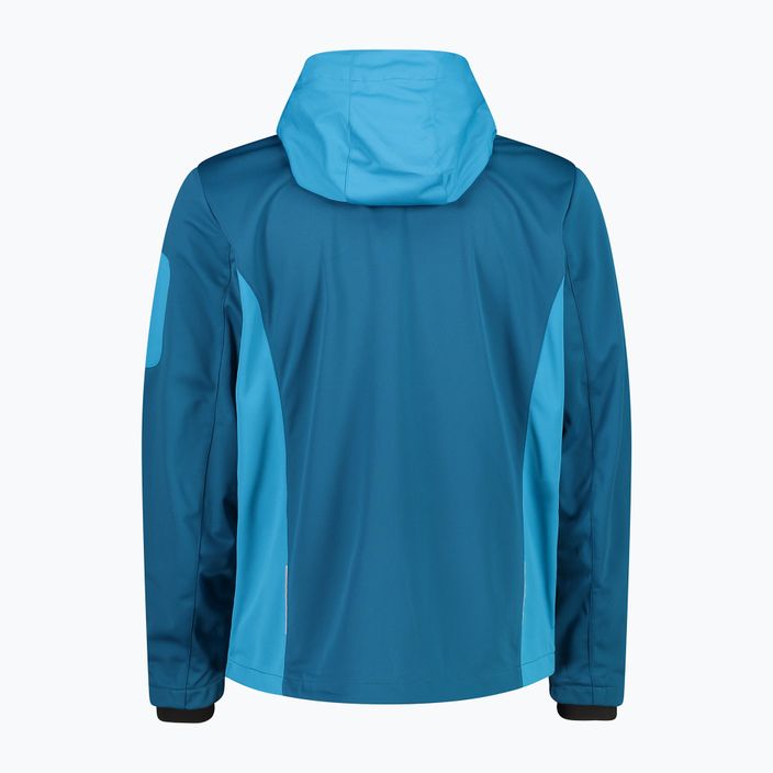 Men's CMP softshell jacket blue 39A5027/02ML 3