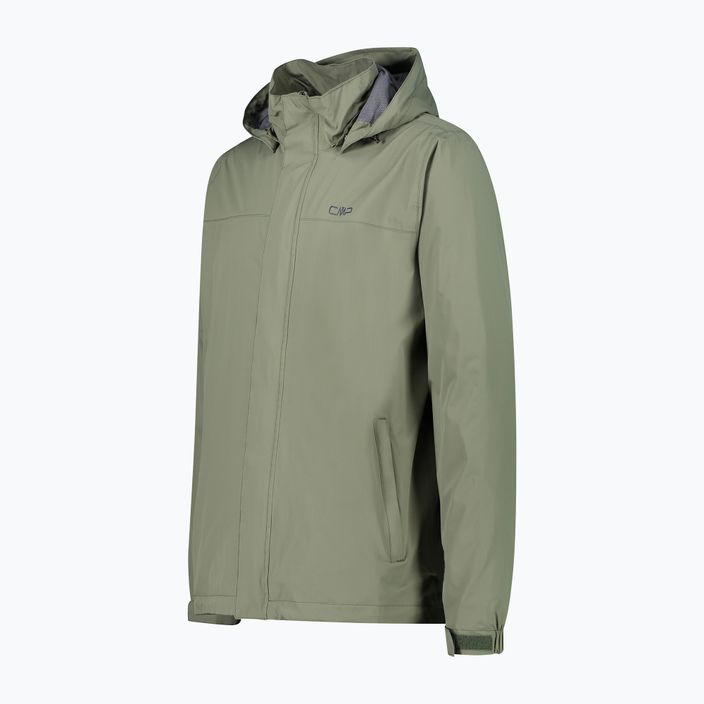 Men's CMP Snaps green rain jacket 39X7367/F832 2