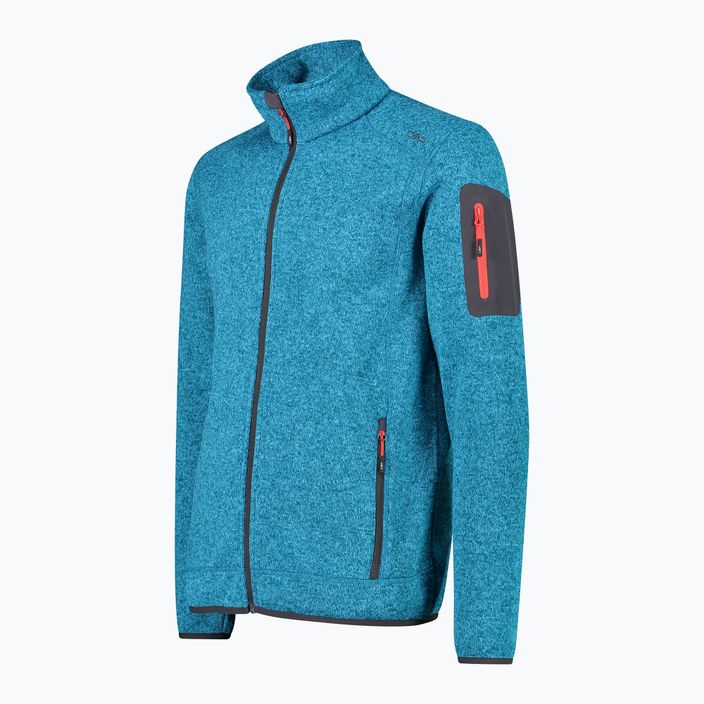 Men's CMP blue fleece sweatshirt 3H60747N/15ML 2