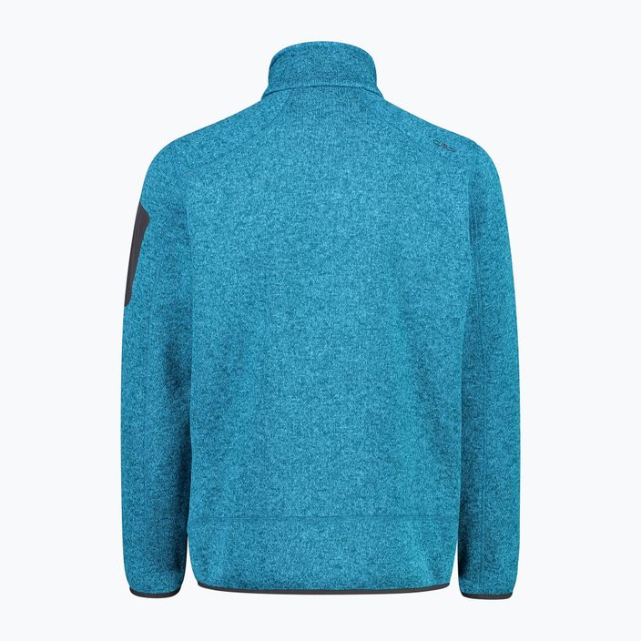 Men's CMP blue fleece sweatshirt 3H60747N/15ML 3