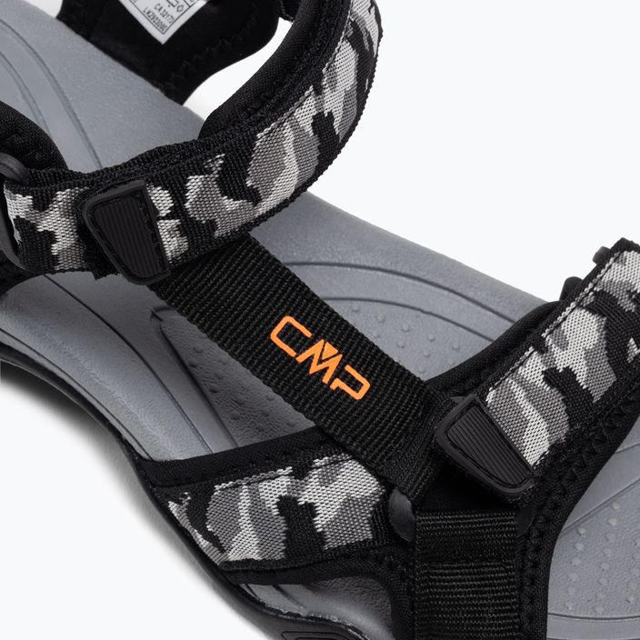 Men's CMP Hamal black/grey trekking sandals 38Q9957/35UL 7
