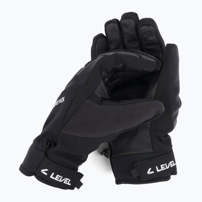 Men's snowboarding gloves Level Suburban Gore Tex black 2334