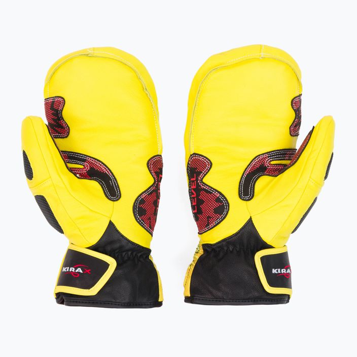 Men's ski glove Level Sq Cf Mitt yellow 3016 2