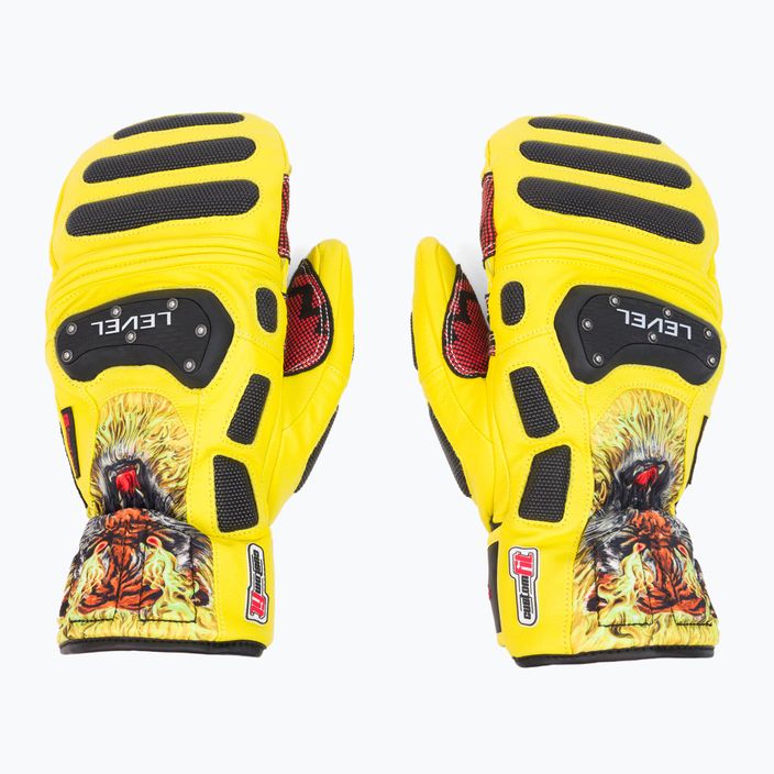 Men's ski glove Level Sq Cf Mitt yellow 3016 3