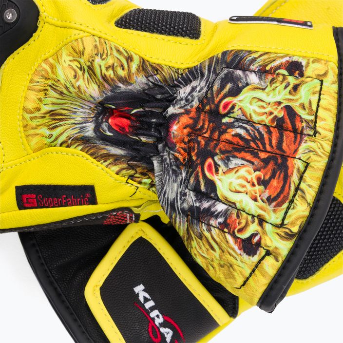 Men's ski glove Level Sq Cf Mitt yellow 3016 4