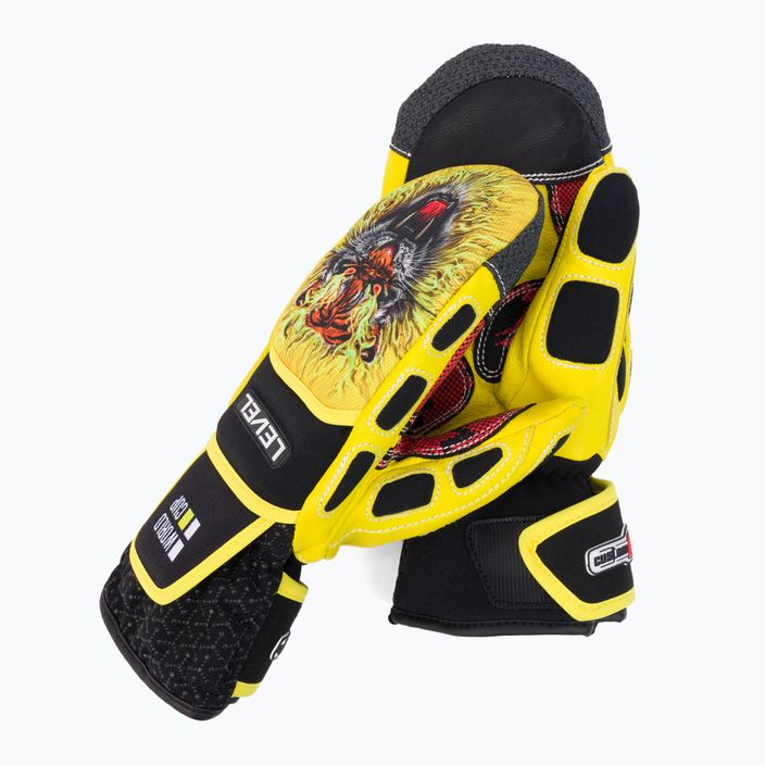 Level Worldcup Jr Cf Mitt children's ski glove yellow 4116