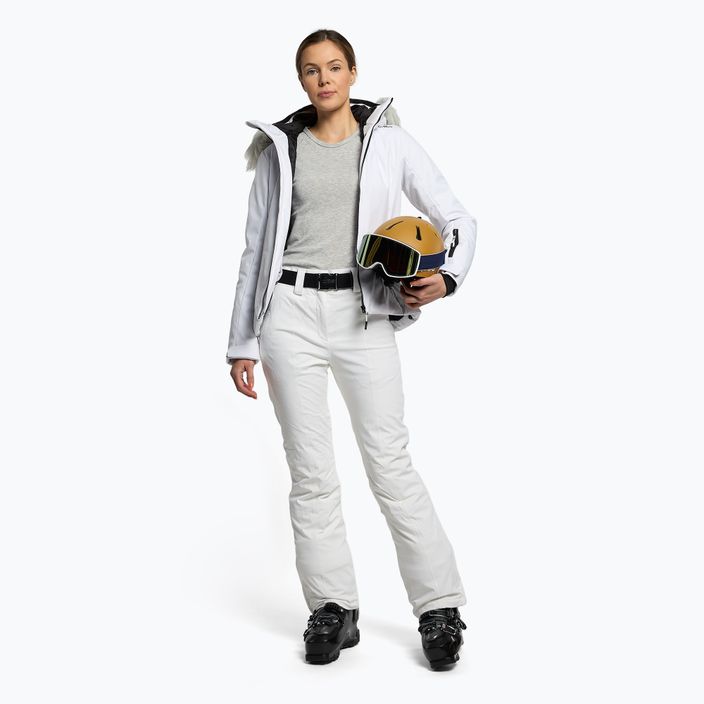 CMP women's ski trousers white 3W05526/A001 2