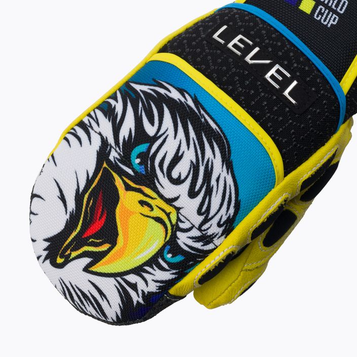 Level children's ski glove Worldcup CF Mitt yellow 4117JM.66 5