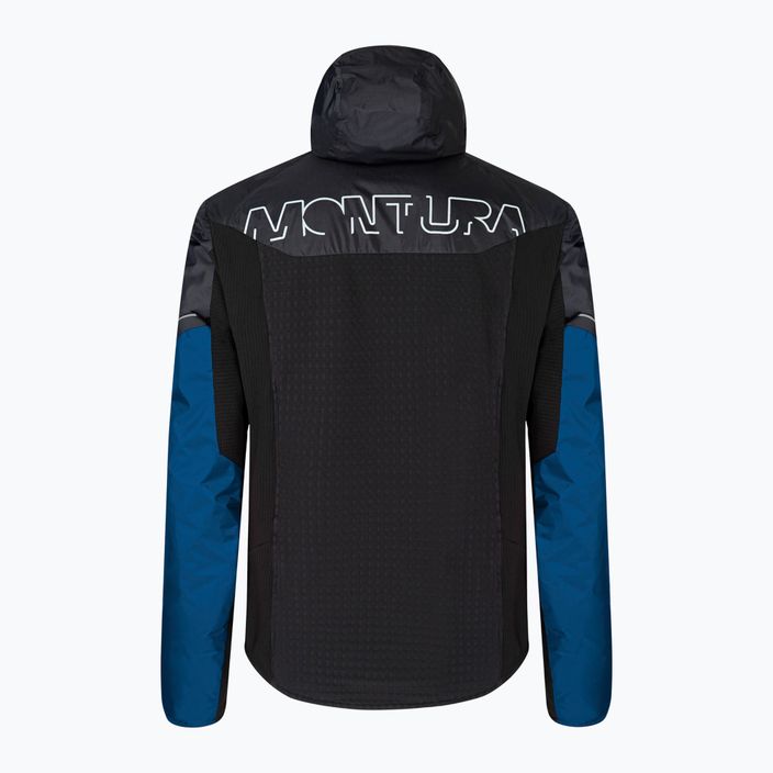 Men's Montura Escape Hybrid jacket deep blue/mandarino 2